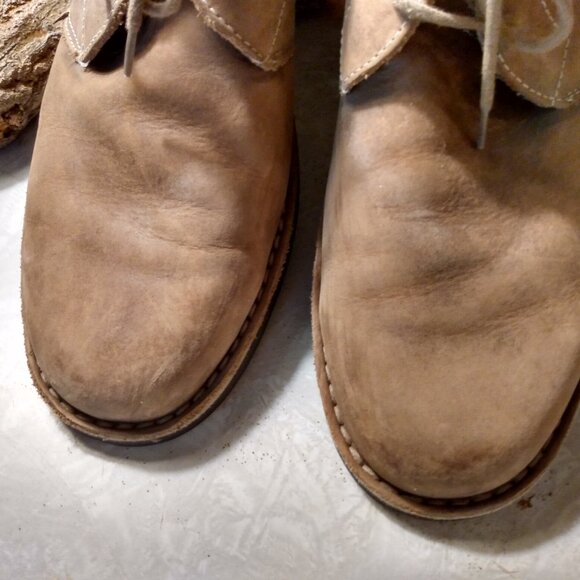 Penguin Men\'s Leather Merle Ankle Chukka Boots Shoes Shitake 8.5